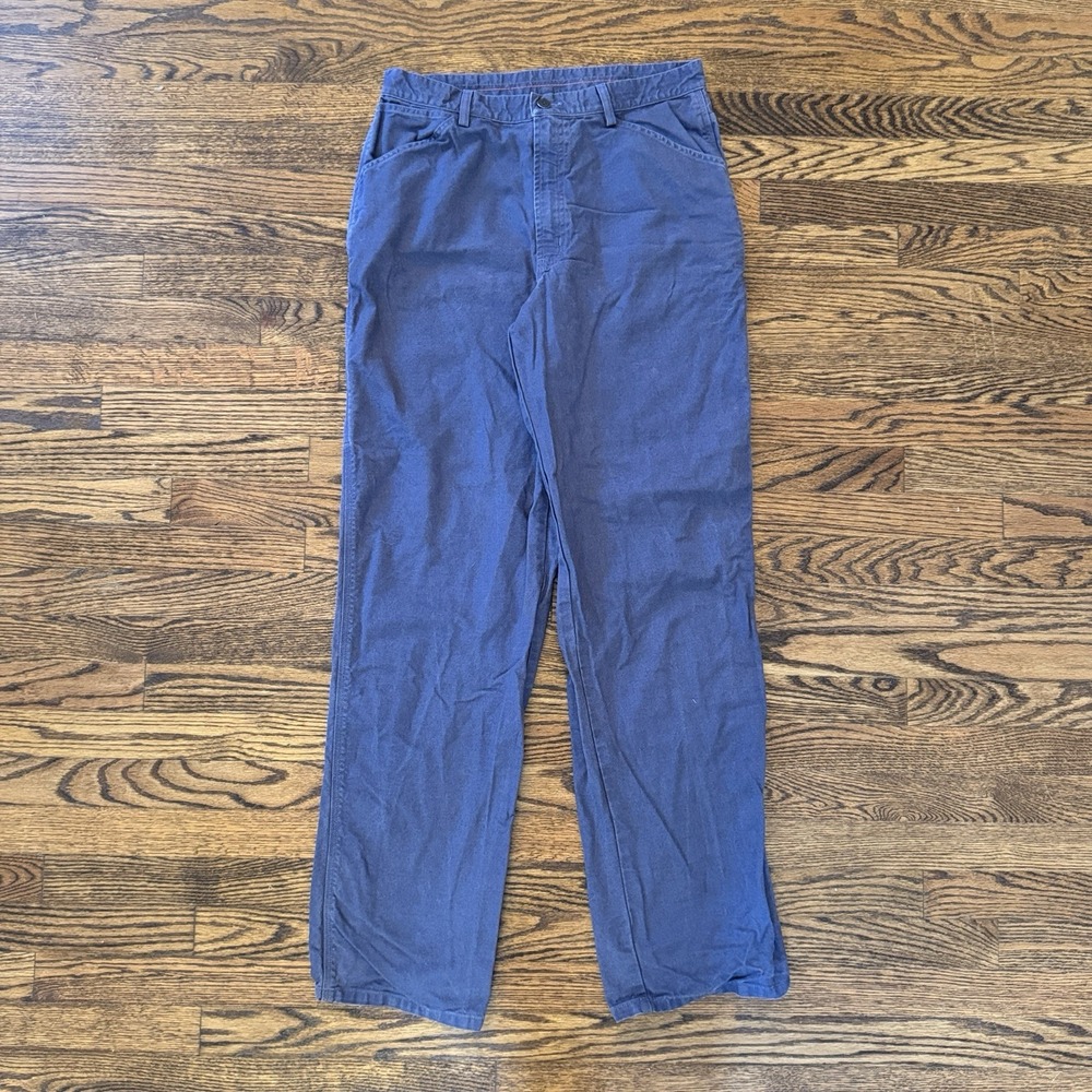 Vintage Patagonia Navy Blue Outdoors Hiking Pants - Size 35